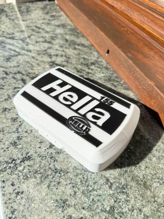 2 Tapas focos Hella Rectangulares