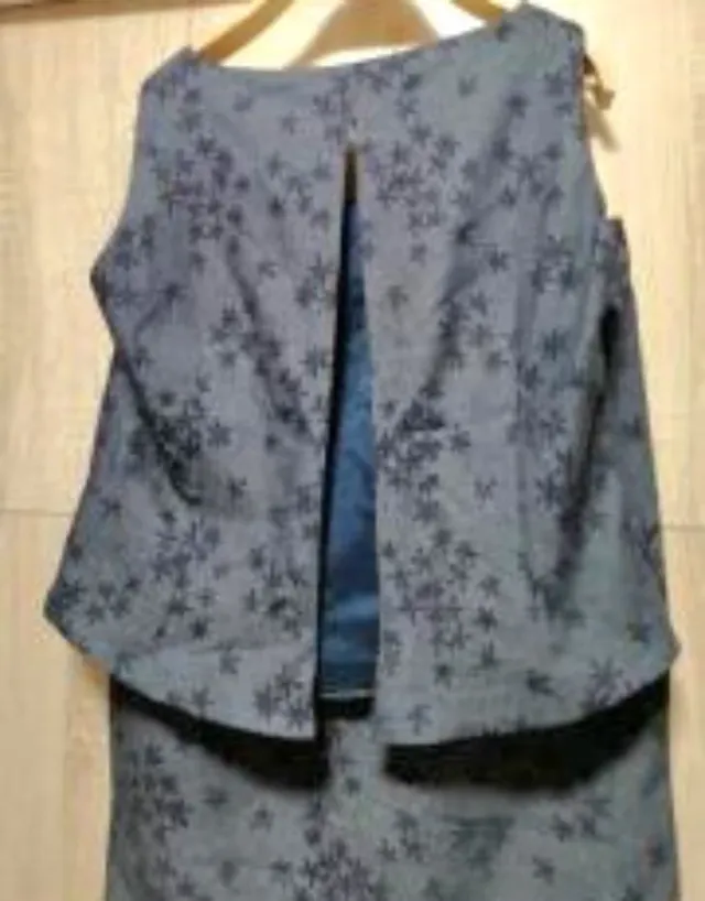 Conjunto Carmela Rosso azul estampado