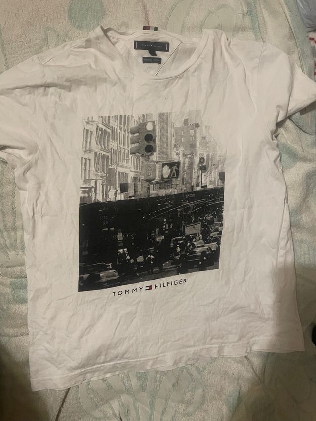 Camiseta Tommy Hilfiger Blanca