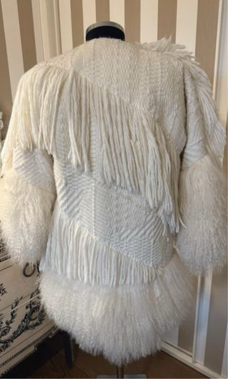 Abrigo Tete Odette Blanco Talla m