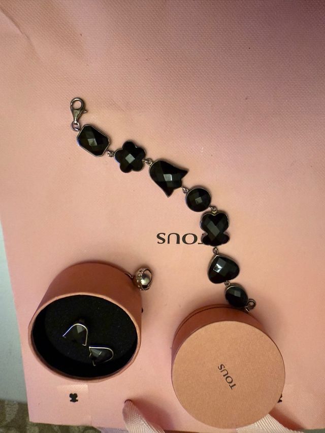Conjunto Tous: Pulsera y Pendientes