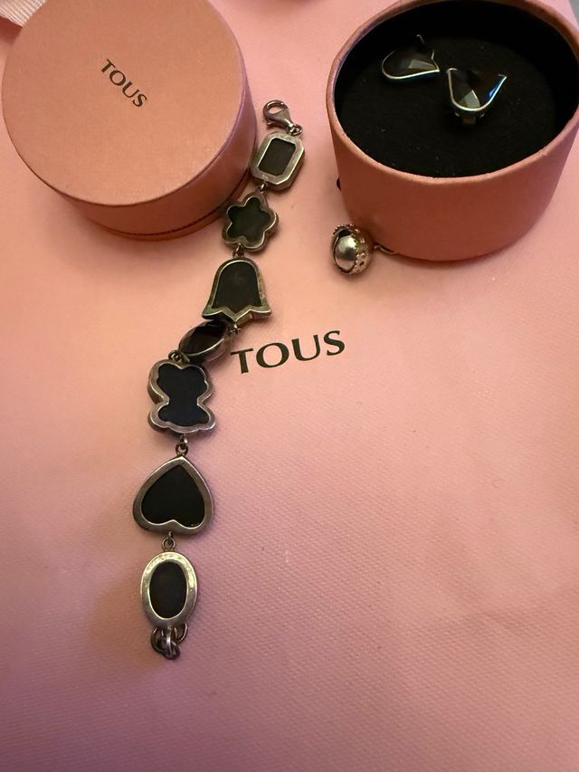 Conjunto Tous: Pulsera y Pendientes