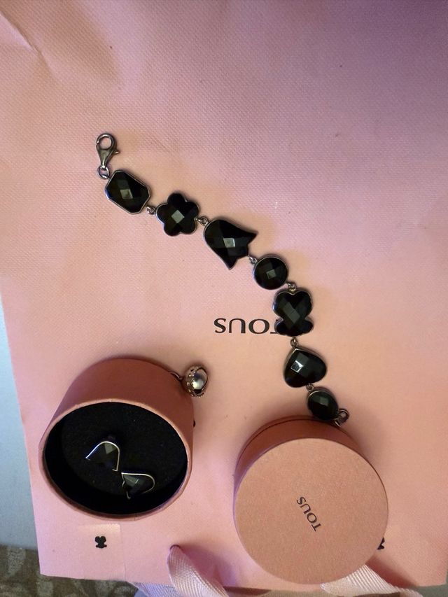 Conjunto Tous: Pulsera y Pendientes