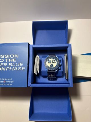 Omega x Swatch Mission to the Super Blue Moonphase
