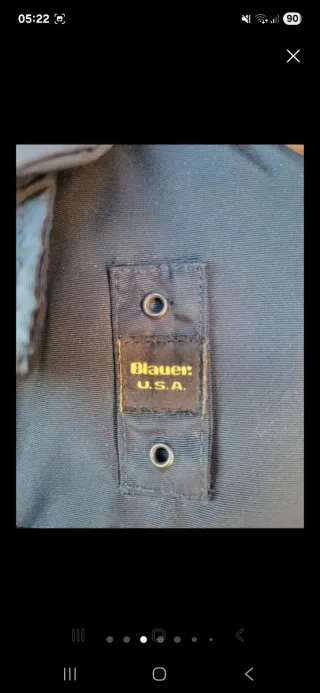 Giubbotto Blauer Uomo Blu Notte