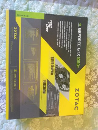 Tarjeta Gráfica Zotac GTX 1050 Ti OC 4GB GDDR5