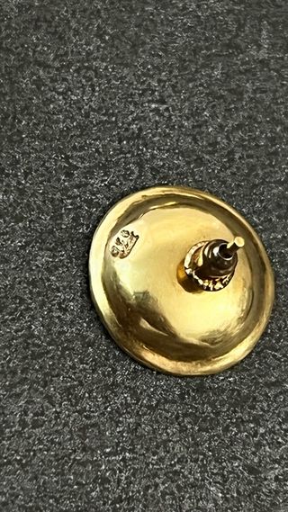 Pendientes Plata Ley 925 Baño Oro 24K