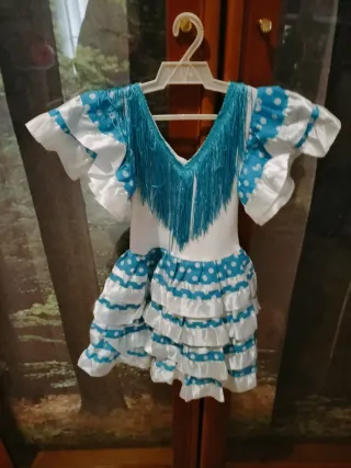Lote 2 vestidos flamenca 0/2 años