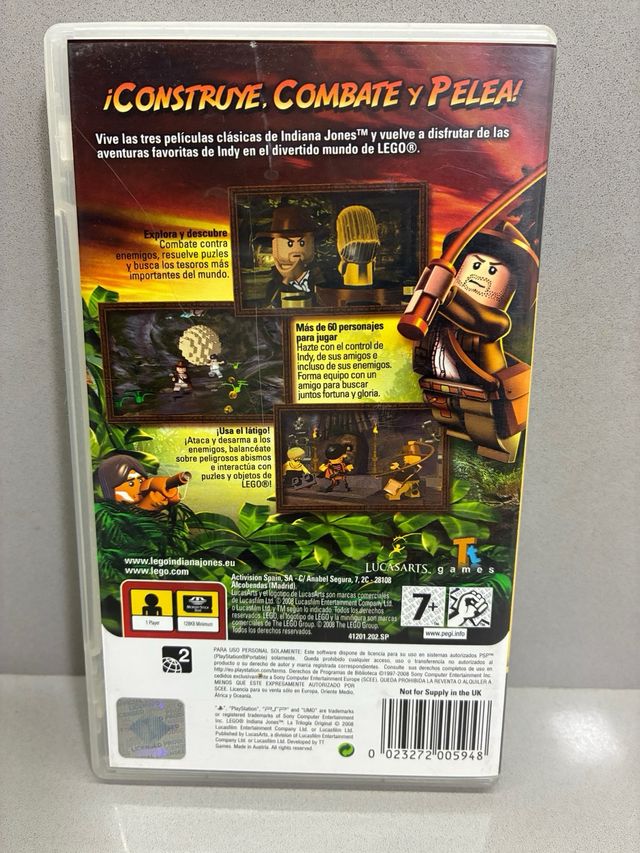 LEGO Indiana Jones PSP - La trilogia originale