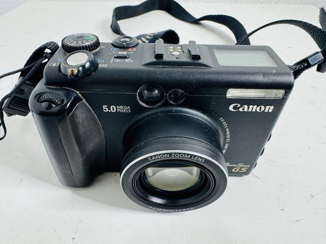 Cámara Canon PowerShot G5 5.0 MP Negra