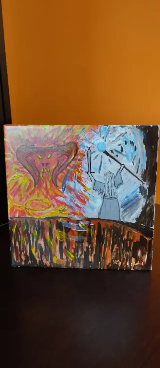 Dipinto a mano. Il Signore degli Anelli