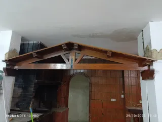 Vigas de madera decorativas