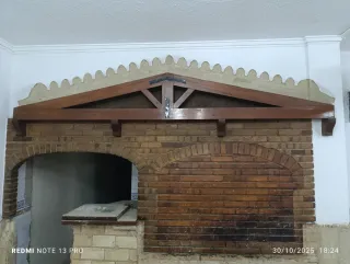 Vigas de madera decorativas