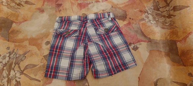Pantaloncini bambino a quadri