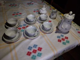 Set Caffè/Thè Vintage Porcellana Triptis Germany