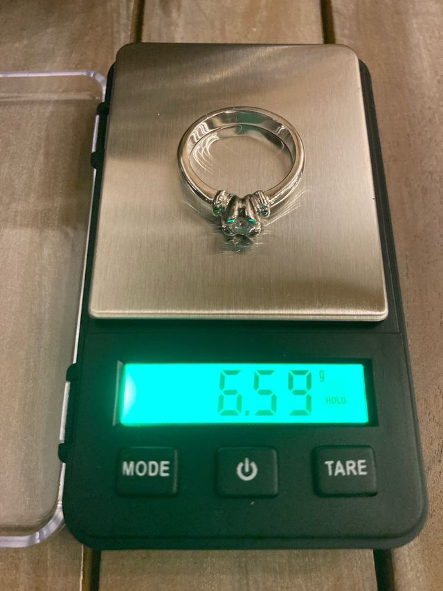 Anillo Oro 18kt y Brillante