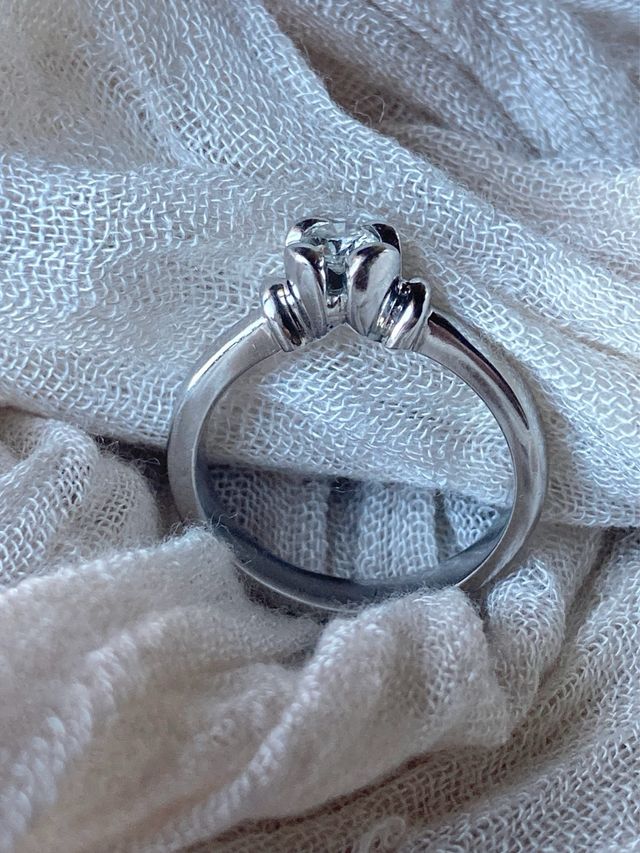 Anillo Oro 18kt y Brillante