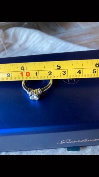 Anillo Oro 18kt y Brillante