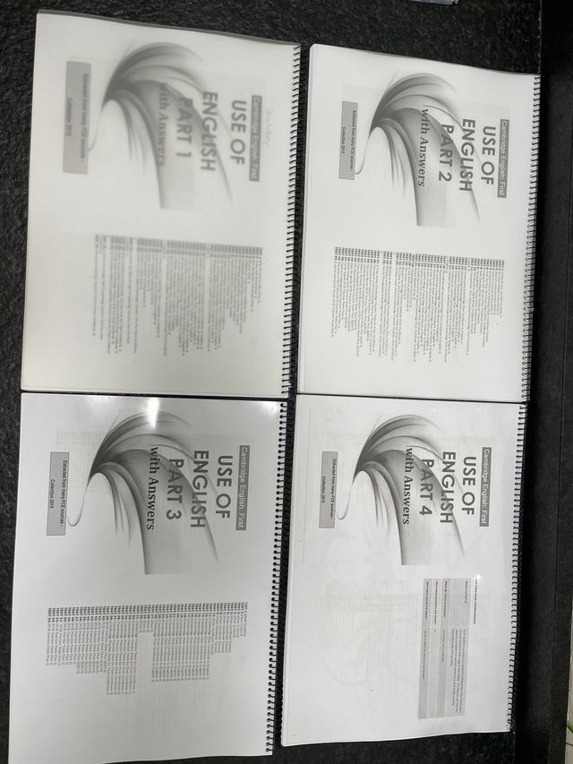 Cambridge English First Use of English