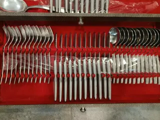 Cubertería Acero Inoxidable Completa