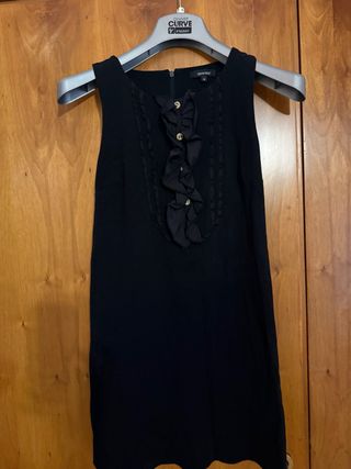 Abitino Denny Rose nero con rouches