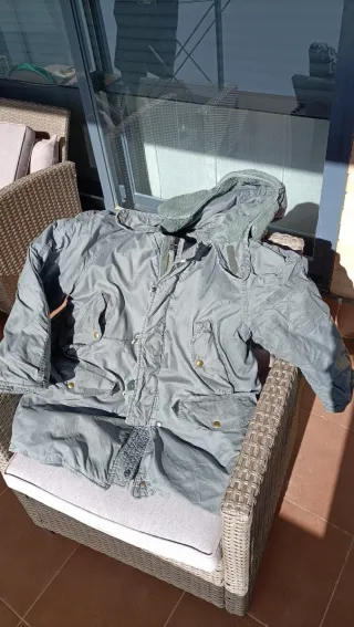 Parka Militar Verde Oliva