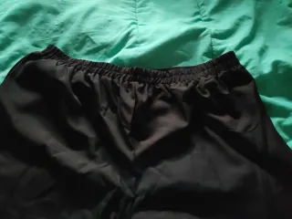 Pantaloni larghi stile vintage neri 
Da Donna