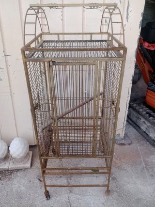 Jaula grande para loros y aves