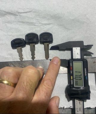 Llave HONDA sin tallar SH40-SH75-SH80 VISION