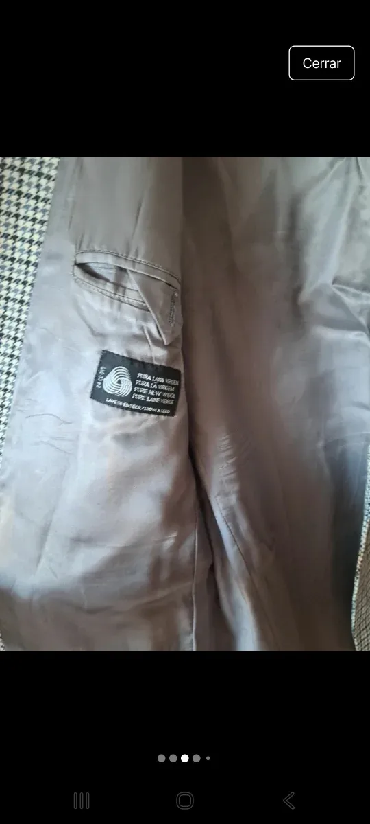 Americana cuadros caballero