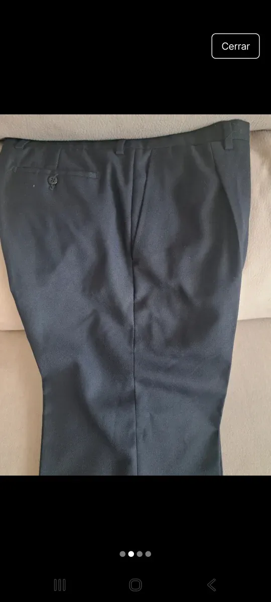 Pantalón Burberry Azul Marino