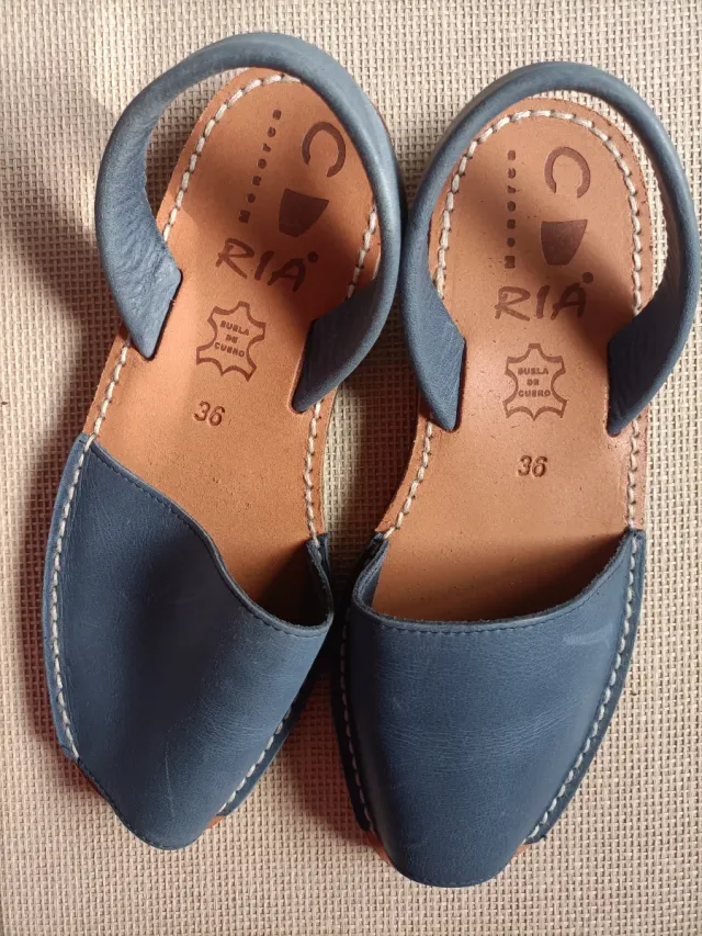 Zapatillas Ria Menorca Azul Talla 36