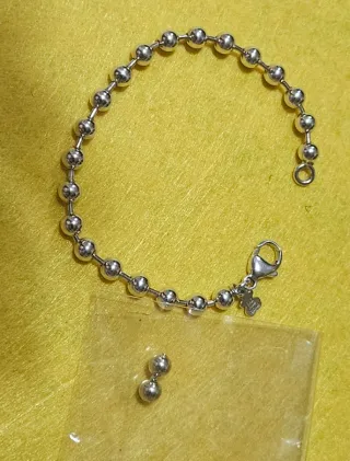 Pulsera Tous Bolitas Plata