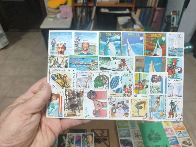 Foglietti francobolli spazio