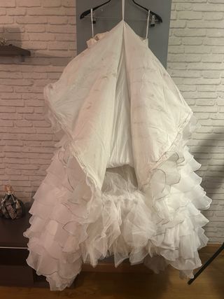 Vestido de Novia Ada Novias Volantes talla M/L