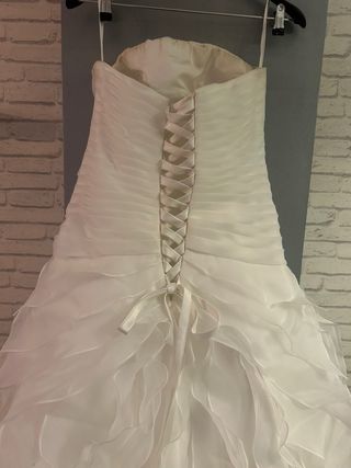 Vestido de Novia Ada Novias Volantes talla M/L