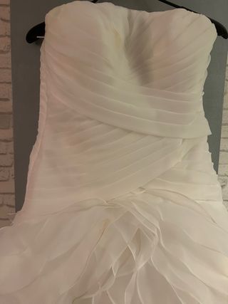 Vestido de Novia Ada Novias Volantes talla M/L