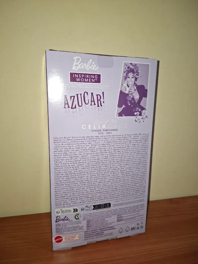 NUEVA!! Barbie Celia Cruz Edición Especial NRFB 