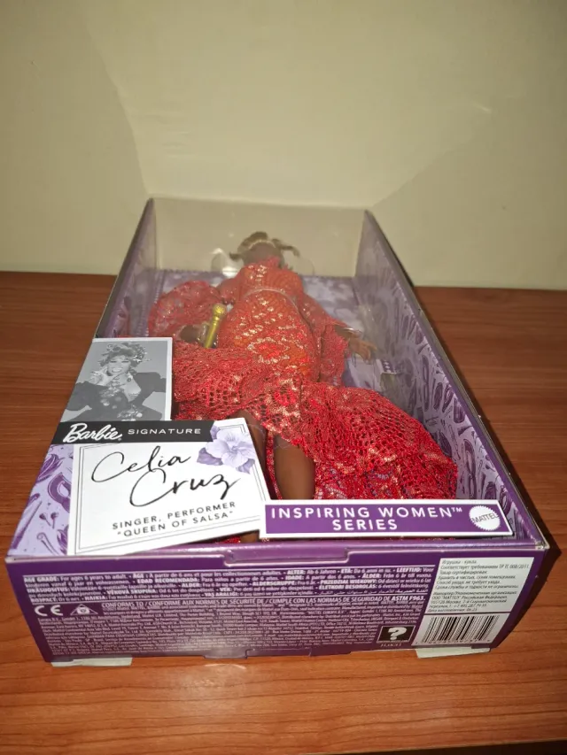 NUEVA!! Barbie Celia Cruz Edición Especial NRFB 