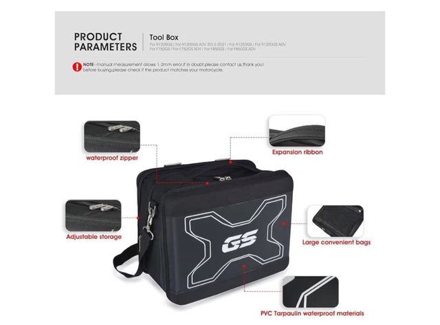 2 Malas GS para Motard