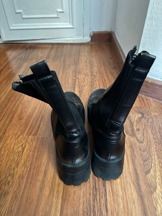 Botas Zara plataforma cremallera