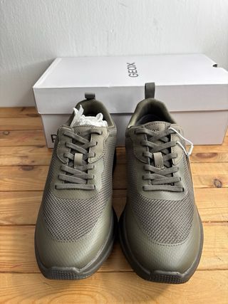 Geox U Activart B Zapatillas Hombre Verde