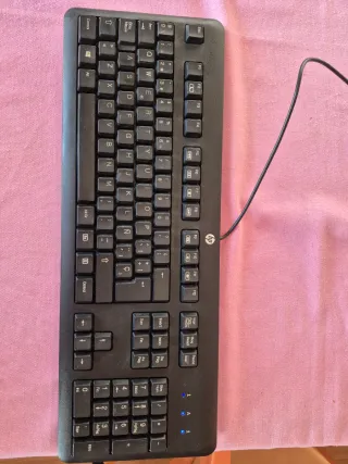 Teclado HP + Pad + Bolso Portátil