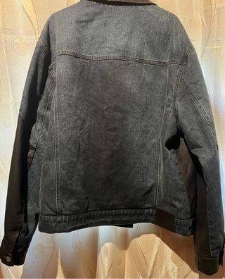 Chaqueta Desigual Talla L Negra y Gris