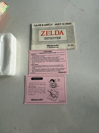 Gioco e orologio Zelda per Nintendo