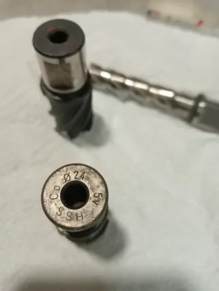 Brocas huecas 14, 22, 24 mm