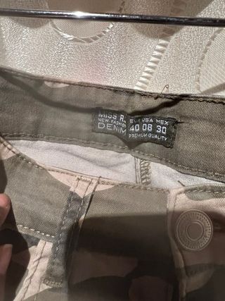 Pantalón camuflaje Miss R- fashion Talla 40