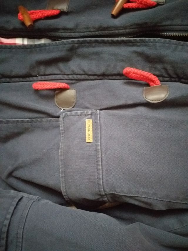 Abrigo Parka Spagnolo Azul