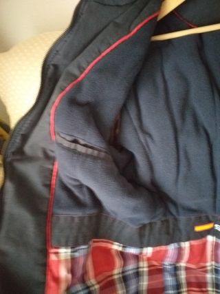 Abrigo Parka Spagnolo Azul