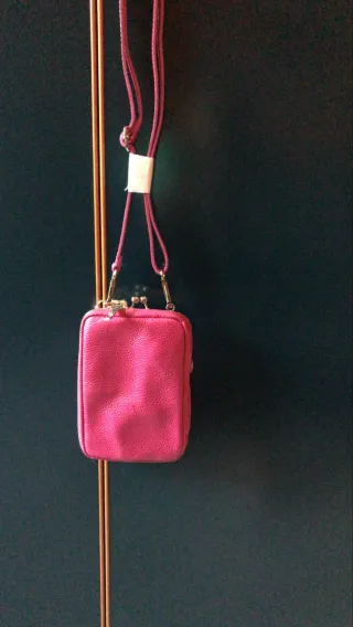 Pochette Borsetta a Tracolla Rosa